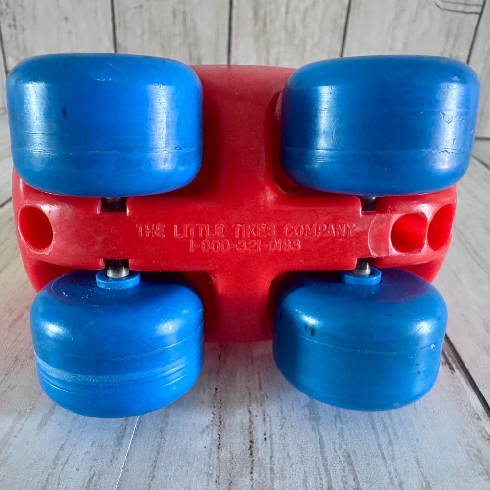 Vintage Fisher Price Little People Toddle Tots Chunky 5 Figures Cozy Coupe Set - Picture 11 of 11